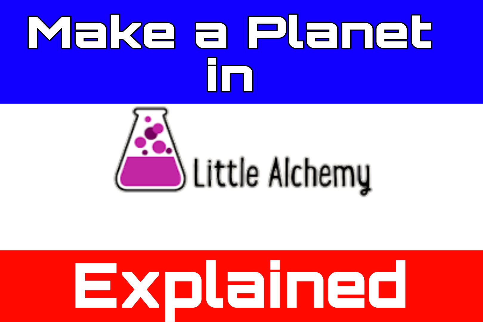 How to make a planet in Little Alchemy